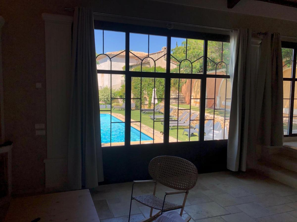 Le Pool House - Private Jacuzzi - Mas Des Sous Bois Hotell Ventabren Exteriör bild