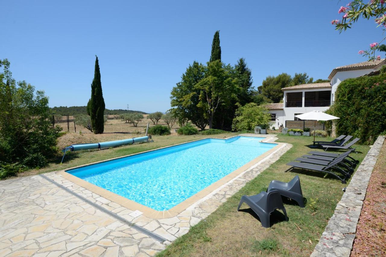 Le Pool House - Private Jacuzzi - Mas Des Sous Bois Hotell Ventabren Exteriör bild