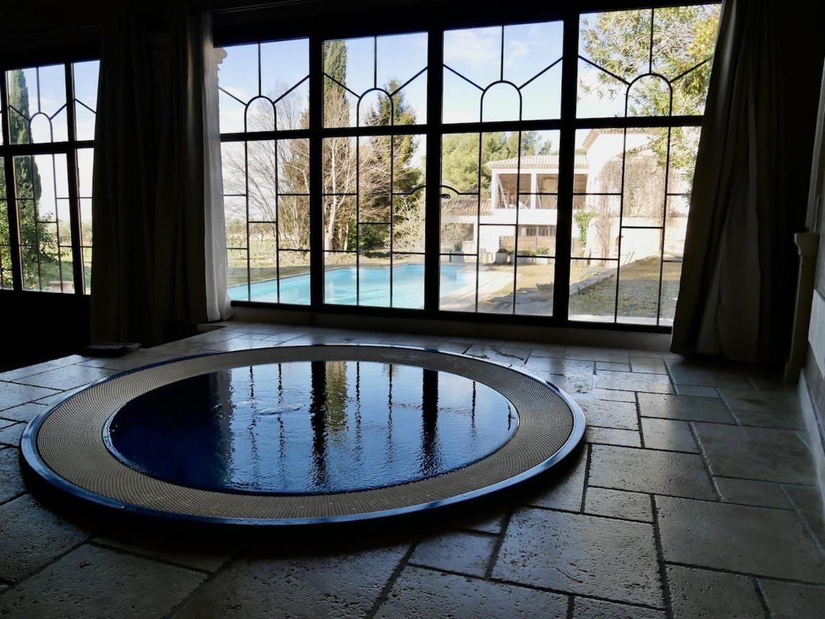 Le Pool House - Private Jacuzzi - Mas Des Sous Bois Hotell Ventabren Exteriör bild