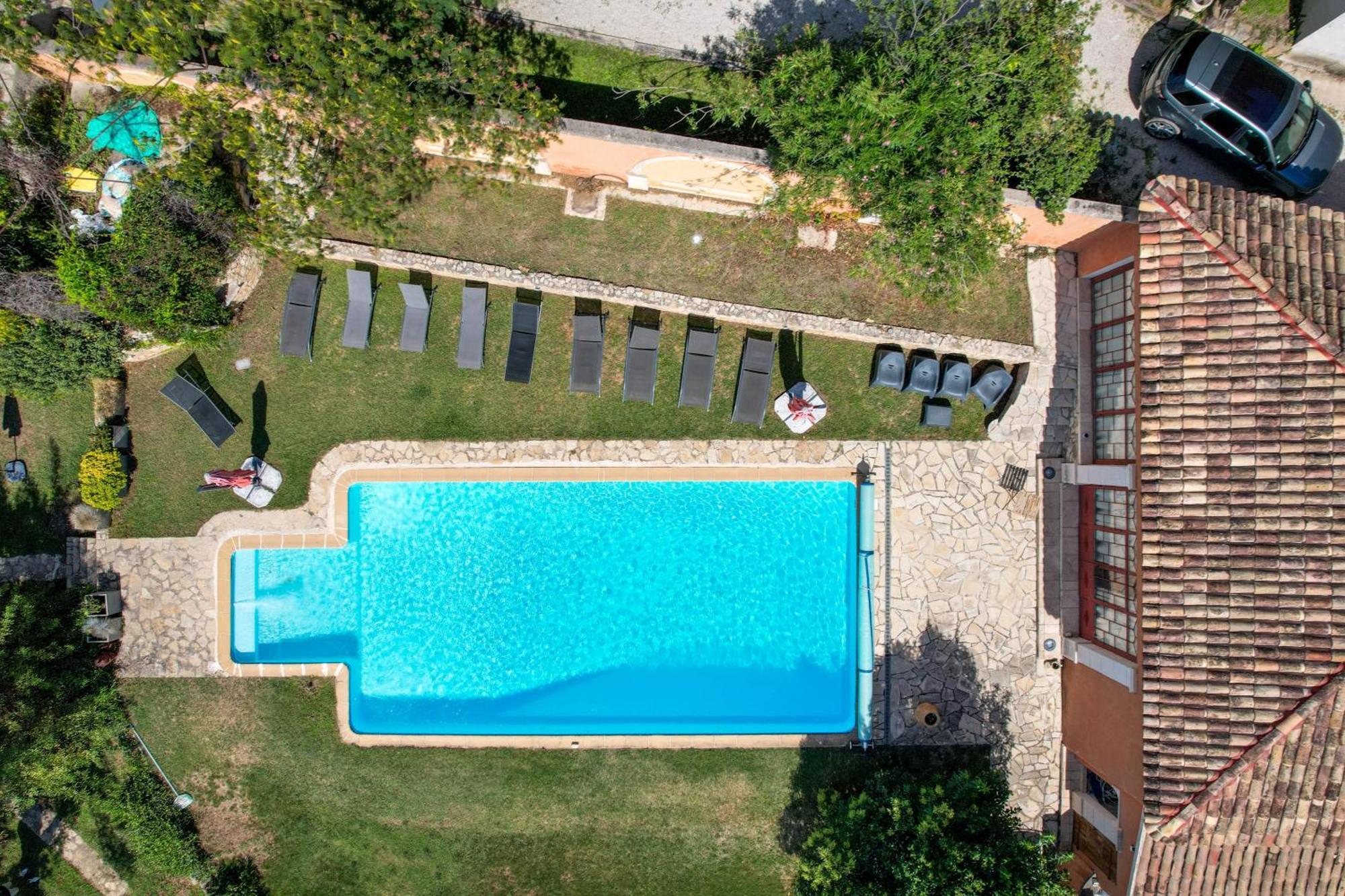 Le Pool House - Private Jacuzzi - Mas Des Sous Bois Hotell Ventabren Exteriör bild