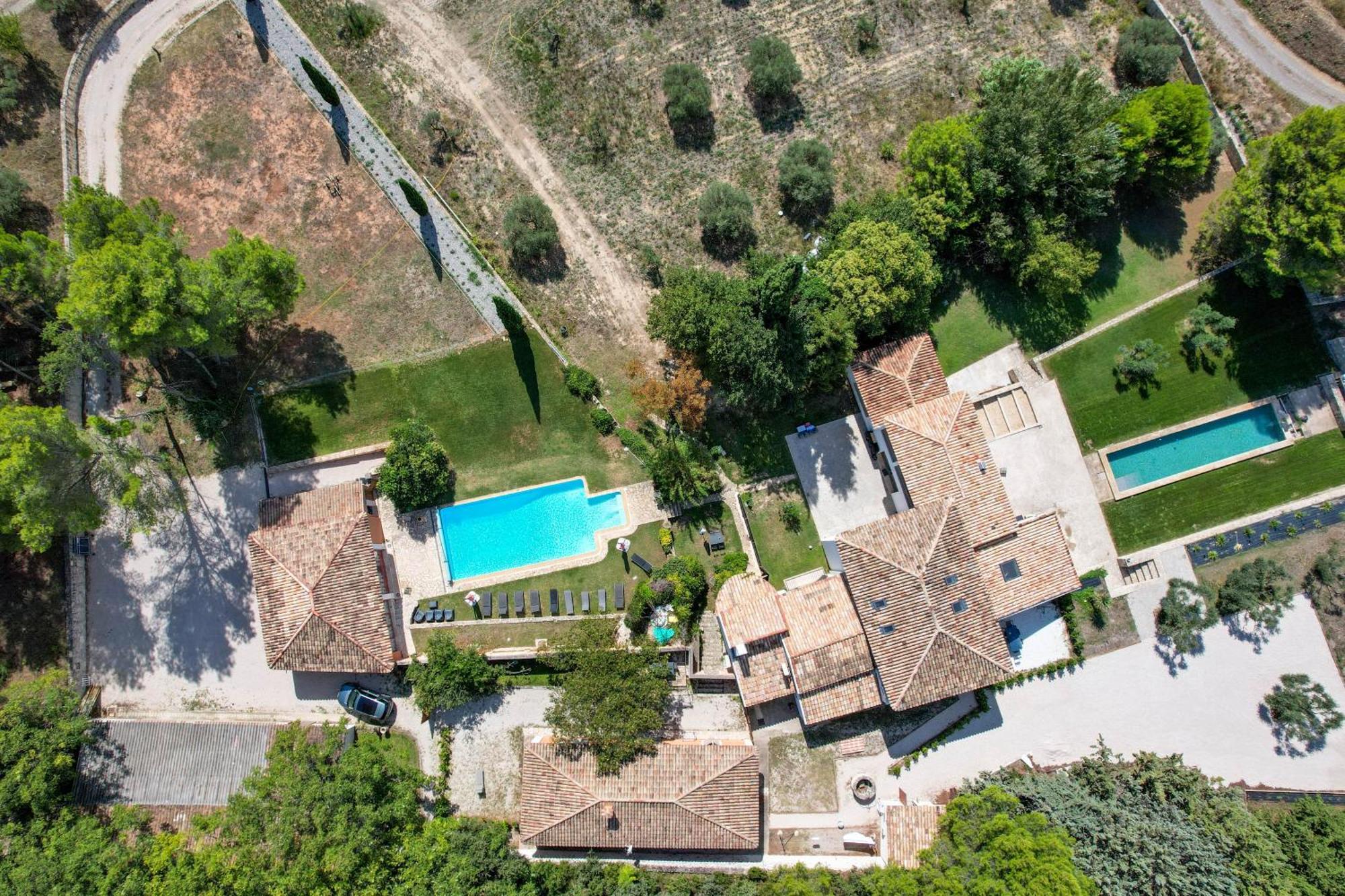 Le Pool House - Private Jacuzzi - Mas Des Sous Bois Hotell Ventabren Exteriör bild